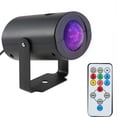 thumbnail image 1 of Luz de escenario Irfora Etapa 9W RGBW Mini onda de agua efecto de ondas de luz LED de velocidad 7 colores ajustables lámpara con gestión automática IR Remote Support estático color RGB Irfora Luz de escenario, 1 of 5