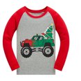 thumbnail image 3 of Letdown Boys Pajamas Big Boys Pjs Set Long Sleeve and Plaid Pants Jammies 2 Piece Boys Sleepwear Lounge Fall Xmas Clothes, 3 of 4