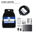 thumbnail image 5 of Mochila de viaje para portátil, mochila escolar, mochila informal negra para el trabajo, mochila de negocios, regalo para hombres, mujeres y estudiantes., 5 of 5