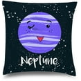 thumbnail image 1 of Awkward Styles Nursery Decorative Pillow Covers Neptune Throw Cushion Case for Boys and Girls, 1 of 2