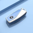 thumbnail image 3 of Key Fob Cover Compatible with BMW IX I7 X7 3 4 5 7 Series 740i M3 Keychain Case Holder Protector,A Gray, 3 of 4