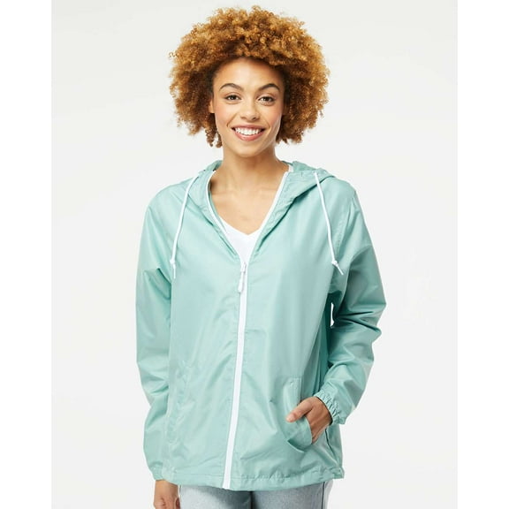 Independent Trading Co. Unisex Lightweight Windbreaker Full-Zip Jacket