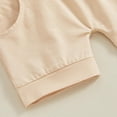 thumbnail image 3 of WIBACKER Toddler Baby Girl Summer Clothes Short Sleeve T Shirt Casual Shorts Sets Sister Matching Outfits, 3 of 9