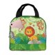 thumbnail image 1 of Disketp African Animals in the Jungle Bolsa Térmica para Almuerzo para Hombre y Mujer, Ideal para Trabajo, Senderismo y Picnic, 1 of 8