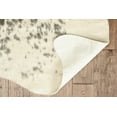 thumbnail image 3 of Linon Faux Cow Hide Area Rug Collection, Brown and White, 5' x 6'6", 3 of 5