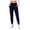 *Navy, variant on VBVC Women's High Waisted Yoga Joggers , Slim Stretchy Lounge Pants For Women , Ladies' Fall Winter Running Bottoms with Pockets, *Gray , Large