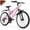 Pink, variant on GASENDALA 24" Mountain Bike for Adults Men Women, 21 Speed MTB, Black