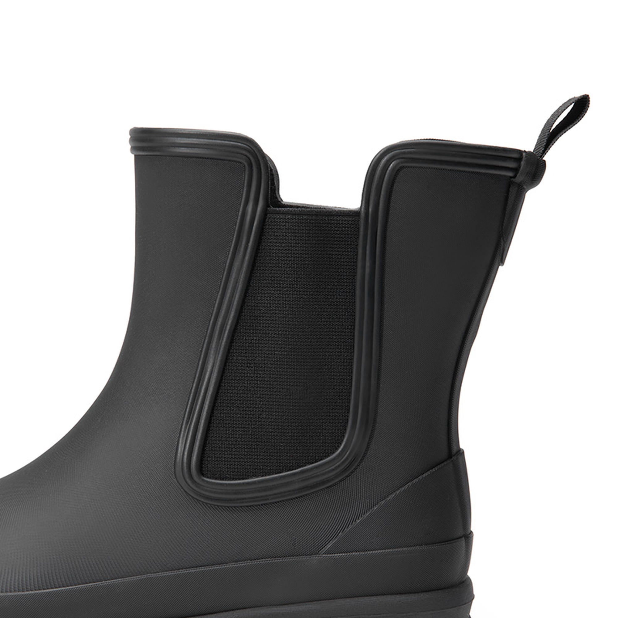 DREAM PAIRS Women's Waterproof Chelsea Rain Boots, Slip-Resistant Ankle Rubber Boots for Outdoor Wear