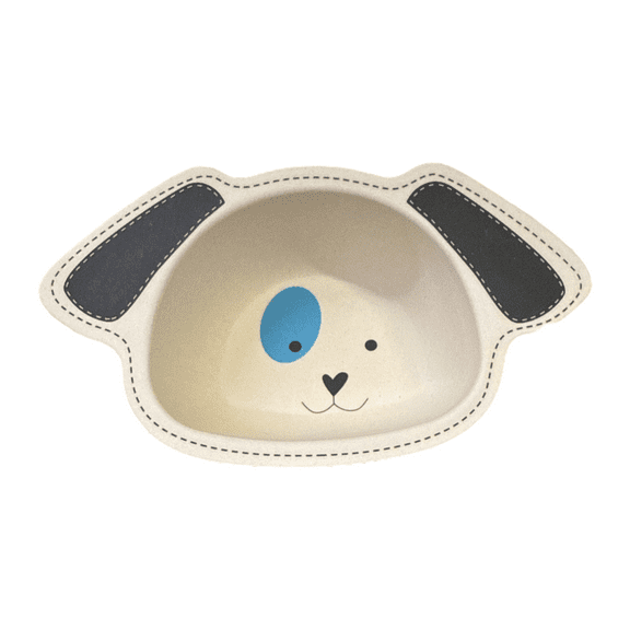 Bingo the Dog: Bamboo Fiber Kids Feeding Bowl – Eco-Friendly, Durable & Dishwasher Safe