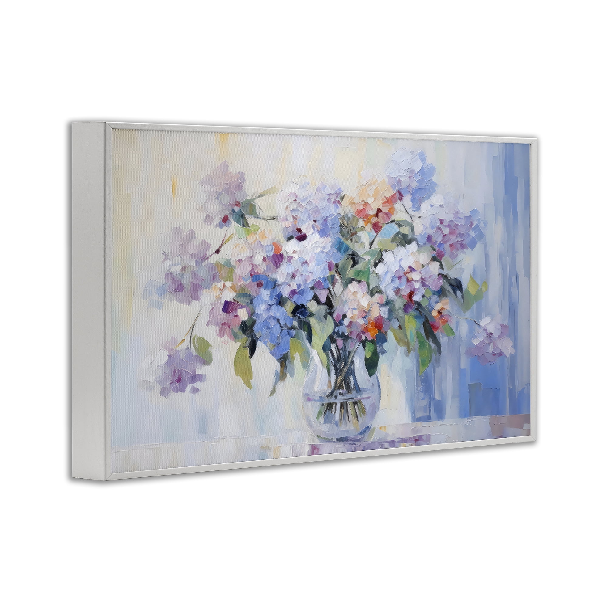 Stupell Industries In Full Bloom Bouquet White Framed Giclee Art, design by Creative Studio