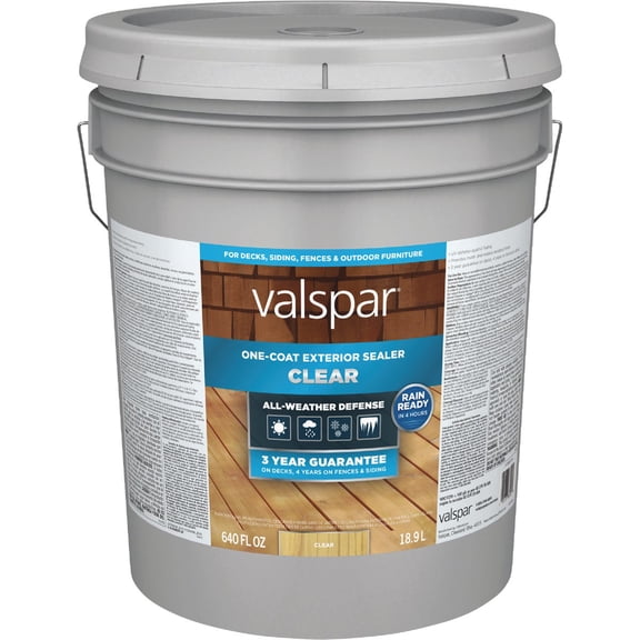 Valspar Sealer Exterior Clear 5GA VL1028070-20