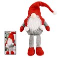 thumbnail image 4 of Navidad Colgante Muñeca Hogar Hotel Árbol de Navidad Adorno sin rostro Decoración de tela no tejida de punto, Grande, Rojo Yuarrent HA000955-01B, 4 of 6