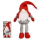 thumbnail image 3 of Navidad Colgante Muñeca Hogar Hotel Árbol de Navidad Adorno sin rostro Decoración de tela no tejida de punto, Pequeño, Rojo Inevent HA000955-04B, 3 of 5