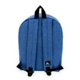 thumbnail image 3 of Everest 15" Basic Denim Backpack, Royal Blue All Ages, Unisex 1045DM-RBL, Carrier and Shoulder Book Bag for School, Work, Sports, and Travel, 3 of 4