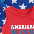 thumbnail image 4 of Karoyedx July 4th Boys Outfit Set Baby Boy 4th of July Outfits Sleeveless Tank Tops Stars Print Shorts Toddler Fourth of July Outfit White Size,2-3 Years, 4 of 7