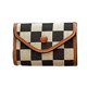 thumbnail image 1 of Cartera para mujer y niña, bonita cartera de tres pliegues, de piel sintética, billetera corta y delgada, tarjetero, 1 of 5