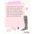 thumbnail image 7 of MeMoi  Glitzy Sunglasses Knee-High Socks - Girls - Female, 8, Gray, 7 of 7