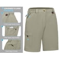 thumbnail image 3 of Little Donkey Andy Women's 10 Inches Quick Dry Hiking Cargo Shorts Lightweight Bermuda Golf Shorts Outdoor Travel Sage Size XS, 3 of 7