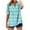 Light Blue, variant on Gamivast Placed Recently by Me Womens Tops Summer Stripe Shirt Casual Short Sleeve Button Blouses Trendy Elegant V Neck Short BlueXXL Recent I have Placed
