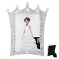 thumbnail image 1 of MasteelfCA Pearl Picture Photo Frame Crown Design Photo Frame Decor Desktop Photo Frame, 1 of 8