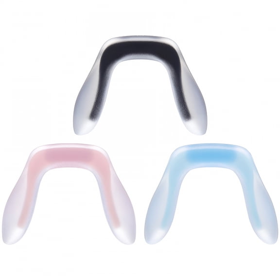GJX Glasses Nose Pad Pads Replacement Piece for Nosepads Eyeglasses Saddle Medium Child Plastic Silica Gel 3 Pcs