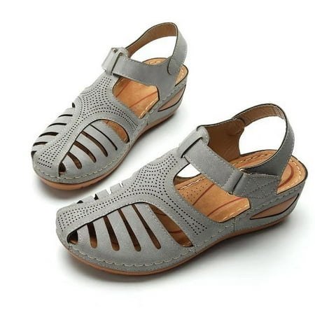 Women Sandals Mid Wedge Heels Summer Shoes Platform Sandals Women s Open Toe Wedge Sandals Ladies Light Casual Shoes A3