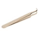 thumbnail image 2 of Pinzas de acero inoxidable para pestañas, pinzas profesionales para extensiones de pestañas, pinzas curvas doradas perladas para uñas., 2 of 14