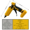 thumbnail image 6 of Mellif Cordless Hot Glue Gun, Wireless, Powered by 20V Max Battery, Compatible with Dewalt 20V Max Battery(Tool Only), 6 of 7