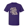thumbnail image 2 of Wild Bobby, Y'all Need Jesus & Country Music, Pop Culture, Men Graphic Tee, Purple, 3X-Large, 2 of 4