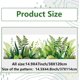 thumbnail image 2 of Pegatina para ventana de helecho, hojas verdes de pteridofito, grandes adhesivos estáticos para ventanas, reutilizables, anticolisión, no adhesivos para evitar colisiones de aves., 2 of 9