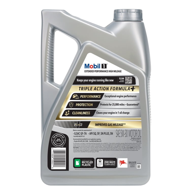 Free Shipping! Mobil 1 Extended Performance High Mileage Full