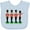 AE-Light Blue, variant on Inktastic Christmas Dabbing Tin Soldier Boys or Girls Baby Bib