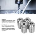 thumbnail image 4 of Juego de pinzas de resorte herramienta de torno de fresado CNC Resistente a altas temperaturas Rendimiento estable Dia8 10 12 14 Sujeción de 360 ​​grados con llave para ANGGREK Otros, 4 of 8