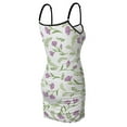 thumbnail image 6 of Ladies Elegant Sling Sleeveless Sexy Dress floral, 6 of 6