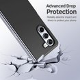 thumbnail image 6 of for Samsung Galaxy Z Fold 5 Case Liquid Silicone Case Dual Layer Hybrid Hard PC Soft Silicone Gel Rubber Bumper Slim Fit Shockproof Protective Phone Case for Samsung Galaxy Z Fold 5 5G, Black, 6 of 6
