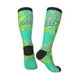 thumbnail image 4 of Balery Avocado Keep Calm Printed Novelty Socks Men's Women's Crew Socks Sports Socks Knee High Socks Cotton Socks Quirky and Cool Socks, 4 of 9