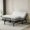 Adjustable Bed Frame+12" White Mattress, variant on Split King Adjustable Bed Frame with Pillow-Tilt, Separate Head/Foot Lift, Zero Gravity & Anti-Snore, Thickened Frame, Under-Bed Nightlight, Wireless Remote, USB Ports