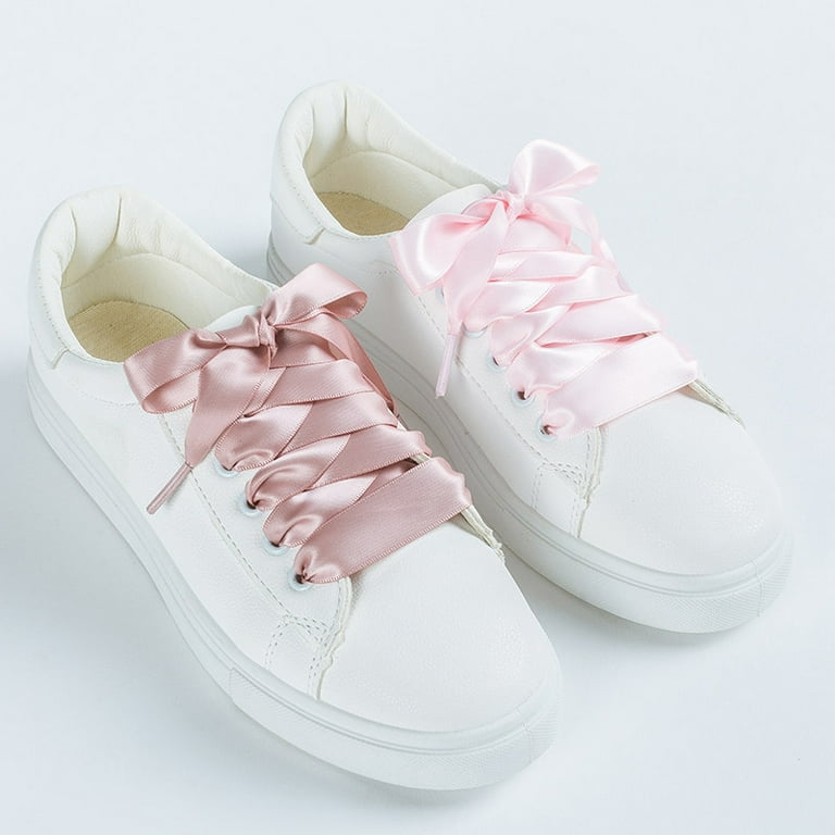 Silk shoelaces best sale