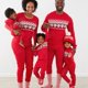 thumbnail image 1 of 2023 New Year's Clothes Christmas Family Pajamas Set Mother Father Kids Matching Outfits Baby Romper Soft Sleepwear Family Look, 1 of 3