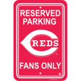 thumbnail image 1 of Fremont Die 60217 Plastic Parking Signs  - Cincinnati Reds, 1 of 1