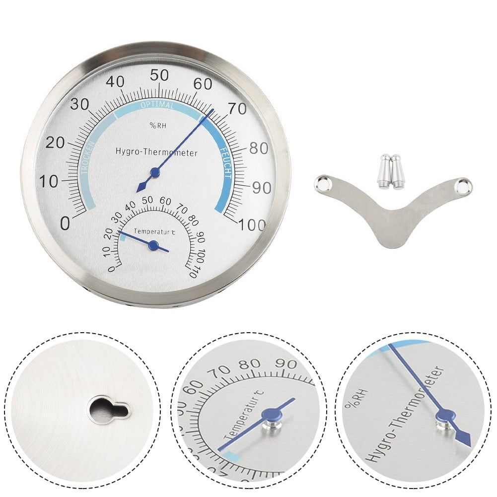 Climate Test Precision-Hygrometer Thermometer Analogue Indoor-Climate Station #