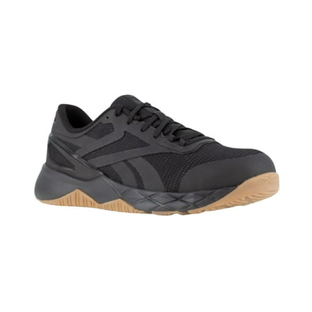 

Reebok Men s Nanoflex Athletic Work Shoes Composite Toe Black 14 D(M) US