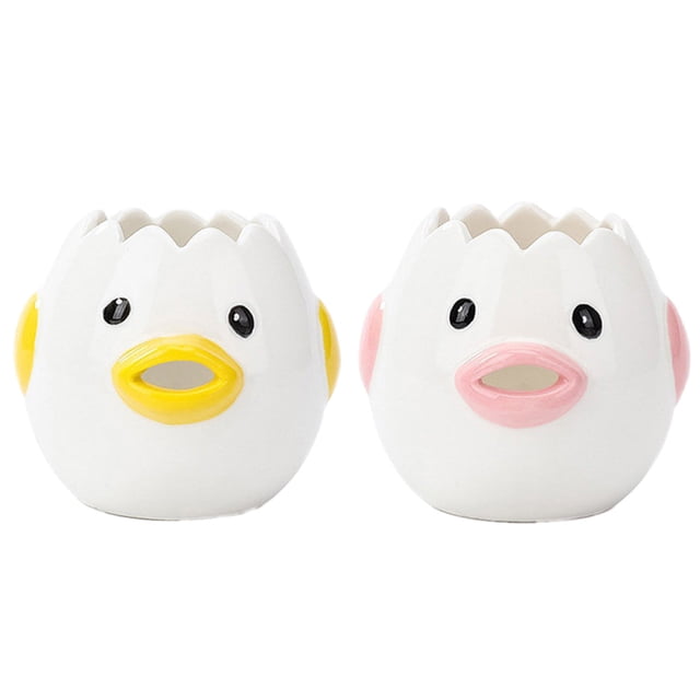 2 Pcs Practical Filtration Tools Adorable Egg Extractors Oven Baking Tools