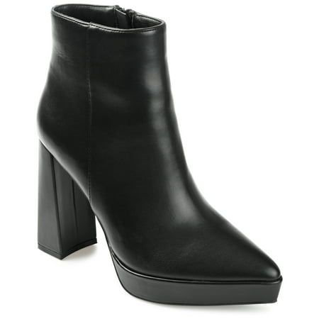 

Journee Collection Womens Marnnie Pointed Toe Platform Ankle Booties