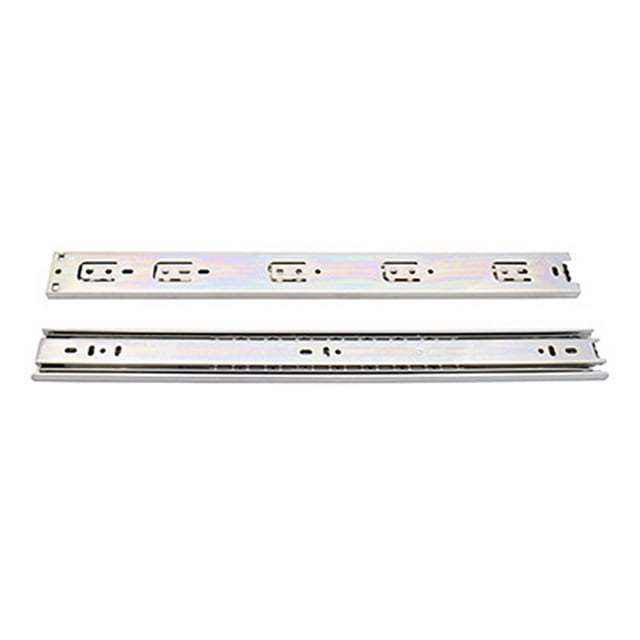juego de correderas con extensión metal 45.72 x 4.4 cm 2 piezas