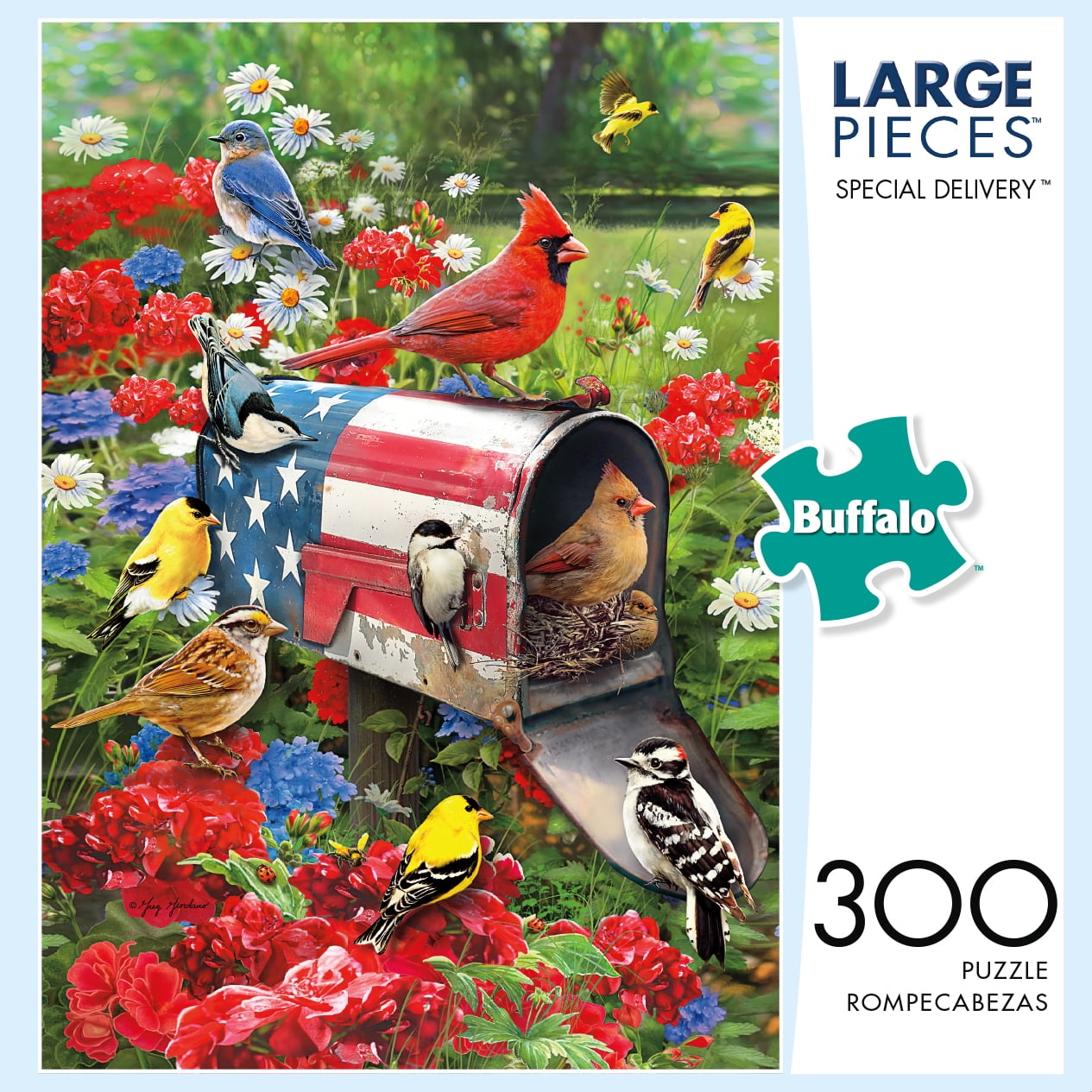 Buffalo Games Large Piece Special Delivery 300 Piece Jigsaw Puzzle