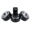 thumbnail image 4 of Graflsoa High-Performance 1/10 Scale Silver Drift Tires - Set of 4, Durable Rubber for TRX, HSP, Tamiya, HPI, Kyosho On-Road Racing Cars, Ideal for Extreme Drifting and Enhanced Grip, 4 of 6
