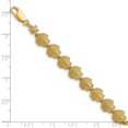 thumbnail image 3 of 14k Yellow Gold Scallop Shell Bracelet, 3 of 7