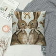 thumbnail image 2 of PHYHOO Easter Pillow Covers for Vintage Love Heart Bunny Decor Throw Pillows Spring Bow Rabbit Outdoor Farmhouse Decorative Cushion Cases for Couch Bed Decoration, 2 of 5