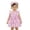 b-787Purple364, variant on MEZZALL Summer Baby Girls Dress With Flower Print Sleeveless Dress And Headband Toddler Fashion O-Neck Vacation Dresses